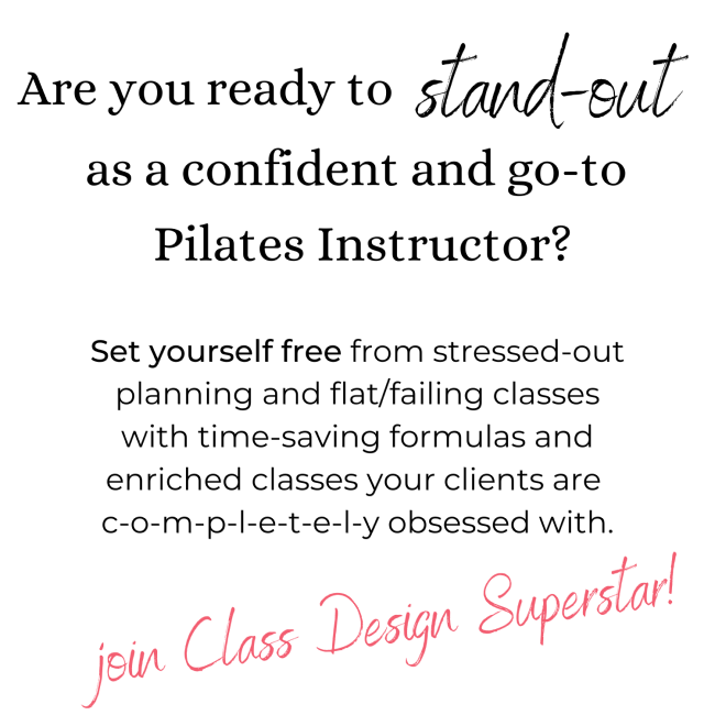 Are you ready to stand-out as a confident and go-to Pilates instructor?