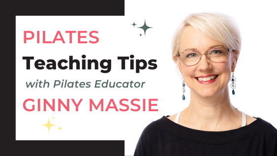 Pilates Teaching Tips with Ginny Massie on YouTube